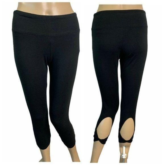 Victoria's Secret Pants - Victoria's Secret Sport Crop Back Cutout Leggings